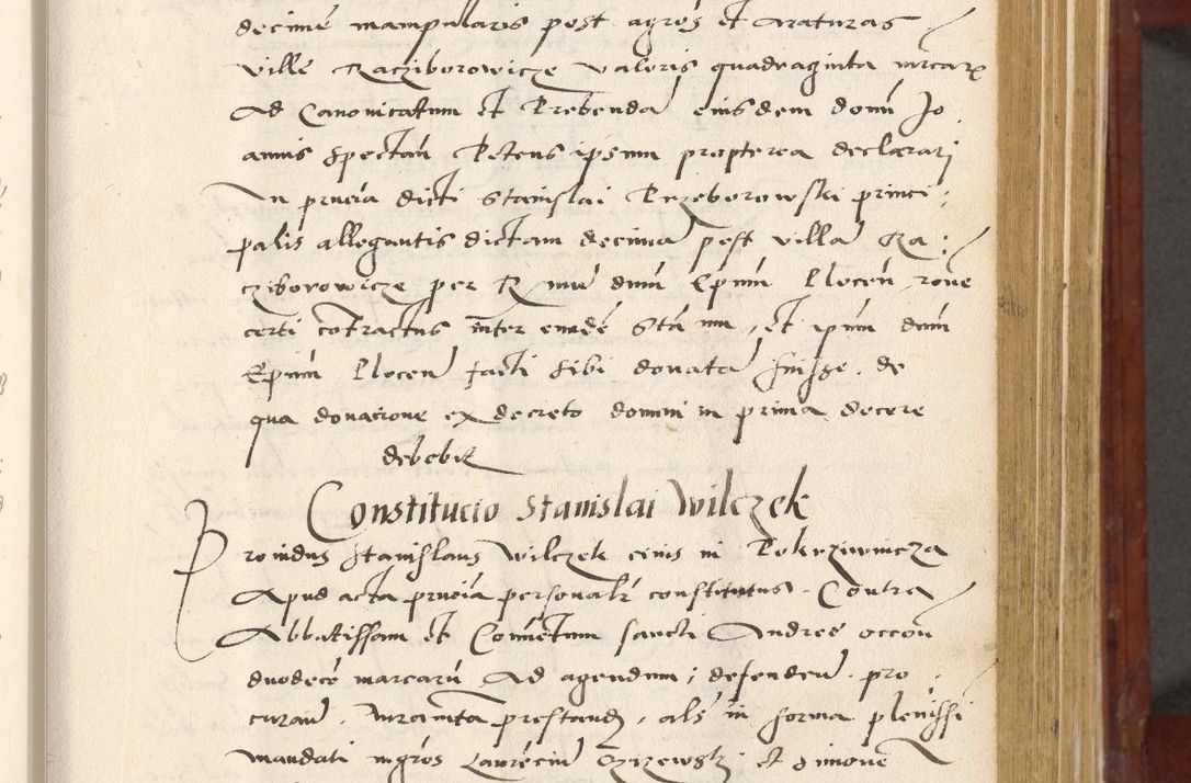 Zdjęcie nr 228 dla obiektu archiwalnego: Acta actorum coram R. D. Petro de Gamratis, archiepiscopo Gnesnensi et episcopo Cracoviensi, Legato nato et Regni Poloniar primate ad a. D. 1544 et 1545 acticatorum - praesidente tunc Suae Rev. Paternitatis curiae cancellario R. D. Bertholomaeo Gantkowski, archidiacono Cracoviensi, Gnesnensi et Posnaniensi canonico.
