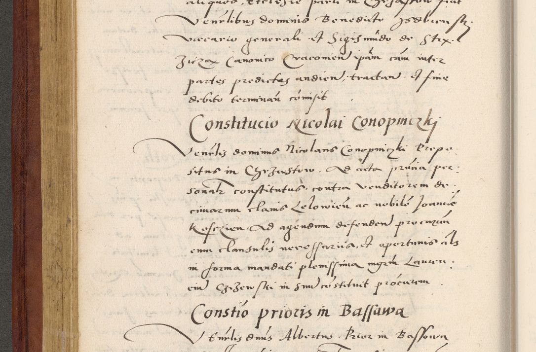 Zdjęcie nr 221 dla obiektu archiwalnego: Acta actorum coram R. D. Petro de Gamratis, archiepiscopo Gnesnensi et episcopo Cracoviensi, Legato nato et Regni Poloniar primate ad a. D. 1544 et 1545 acticatorum - praesidente tunc Suae Rev. Paternitatis curiae cancellario R. D. Bertholomaeo Gantkowski, archidiacono Cracoviensi, Gnesnensi et Posnaniensi canonico.