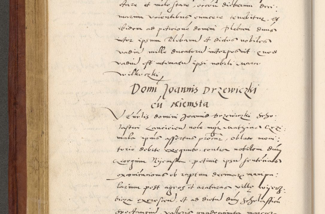 Zdjęcie nr 223 dla obiektu archiwalnego: Acta actorum coram R. D. Petro de Gamratis, archiepiscopo Gnesnensi et episcopo Cracoviensi, Legato nato et Regni Poloniar primate ad a. D. 1544 et 1545 acticatorum - praesidente tunc Suae Rev. Paternitatis curiae cancellario R. D. Bertholomaeo Gantkowski, archidiacono Cracoviensi, Gnesnensi et Posnaniensi canonico.