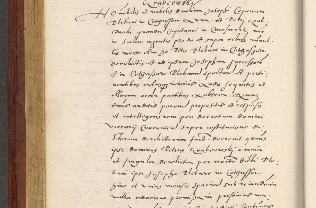 Zdjęcie nr 209 dla obiektu archiwalnego: Acta actorum coram R. D. Petro de Gamratis, archiepiscopo Gnesnensi et episcopo Cracoviensi, Legato nato et Regni Poloniar primate ad a. D. 1544 et 1545 acticatorum - praesidente tunc Suae Rev. Paternitatis curiae cancellario R. D. Bertholomaeo Gantkowski, archidiacono Cracoviensi, Gnesnensi et Posnaniensi canonico.