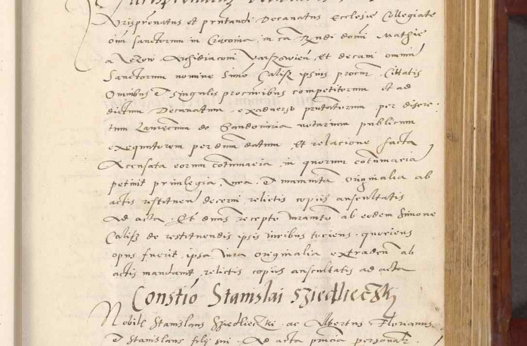 Zdjęcie nr 204 dla obiektu archiwalnego: Acta actorum coram R. D. Petro de Gamratis, archiepiscopo Gnesnensi et episcopo Cracoviensi, Legato nato et Regni Poloniar primate ad a. D. 1544 et 1545 acticatorum - praesidente tunc Suae Rev. Paternitatis curiae cancellario R. D. Bertholomaeo Gantkowski, archidiacono Cracoviensi, Gnesnensi et Posnaniensi canonico.