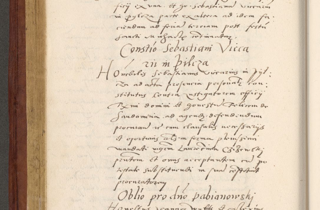 Zdjęcie nr 201 dla obiektu archiwalnego: Acta actorum coram R. D. Petro de Gamratis, archiepiscopo Gnesnensi et episcopo Cracoviensi, Legato nato et Regni Poloniar primate ad a. D. 1544 et 1545 acticatorum - praesidente tunc Suae Rev. Paternitatis curiae cancellario R. D. Bertholomaeo Gantkowski, archidiacono Cracoviensi, Gnesnensi et Posnaniensi canonico.