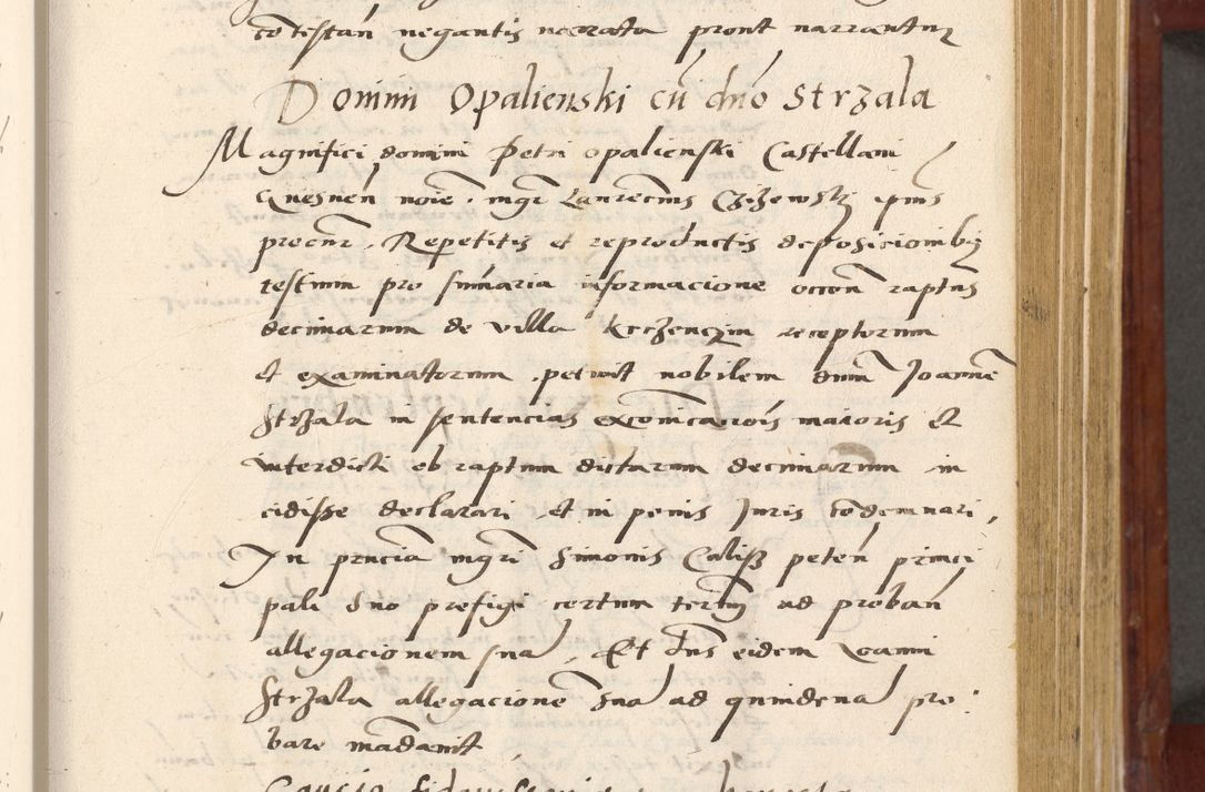 Zdjęcie nr 196 dla obiektu archiwalnego: Acta actorum coram R. D. Petro de Gamratis, archiepiscopo Gnesnensi et episcopo Cracoviensi, Legato nato et Regni Poloniar primate ad a. D. 1544 et 1545 acticatorum - praesidente tunc Suae Rev. Paternitatis curiae cancellario R. D. Bertholomaeo Gantkowski, archidiacono Cracoviensi, Gnesnensi et Posnaniensi canonico.