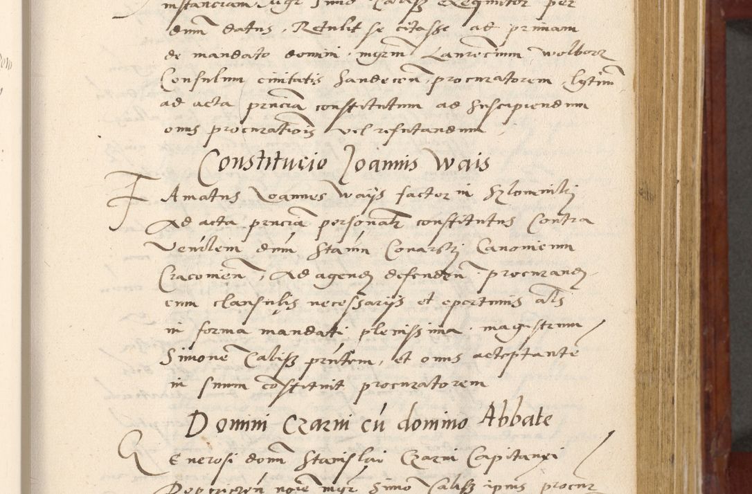 Zdjęcie nr 194 dla obiektu archiwalnego: Acta actorum coram R. D. Petro de Gamratis, archiepiscopo Gnesnensi et episcopo Cracoviensi, Legato nato et Regni Poloniar primate ad a. D. 1544 et 1545 acticatorum - praesidente tunc Suae Rev. Paternitatis curiae cancellario R. D. Bertholomaeo Gantkowski, archidiacono Cracoviensi, Gnesnensi et Posnaniensi canonico.
