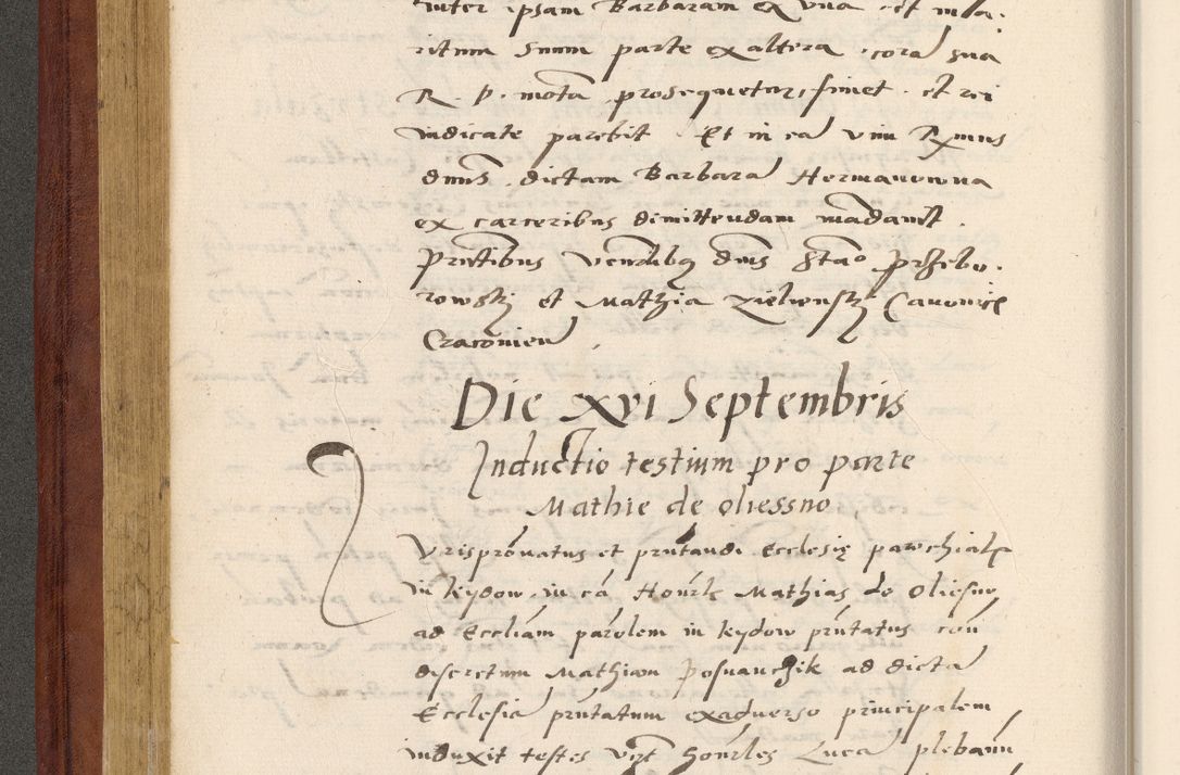 Zdjęcie nr 197 dla obiektu archiwalnego: Acta actorum coram R. D. Petro de Gamratis, archiepiscopo Gnesnensi et episcopo Cracoviensi, Legato nato et Regni Poloniar primate ad a. D. 1544 et 1545 acticatorum - praesidente tunc Suae Rev. Paternitatis curiae cancellario R. D. Bertholomaeo Gantkowski, archidiacono Cracoviensi, Gnesnensi et Posnaniensi canonico.