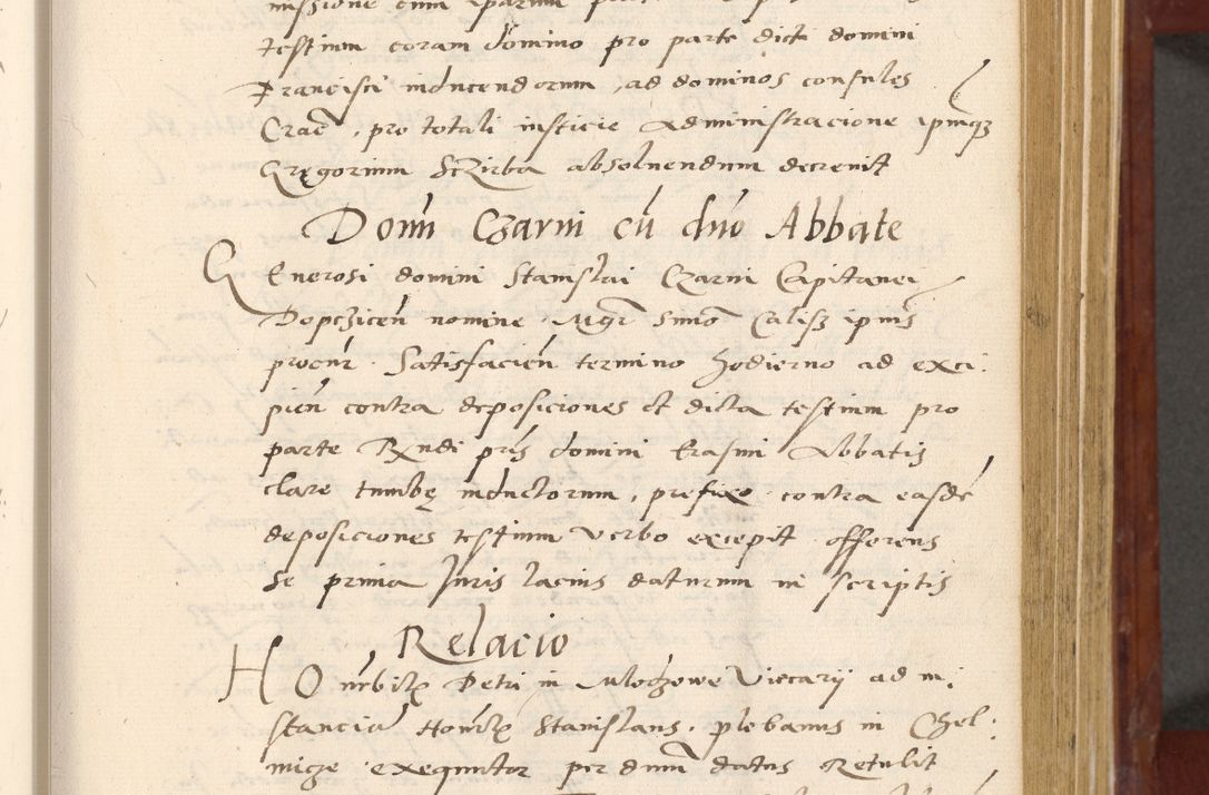 Zdjęcie nr 188 dla obiektu archiwalnego: Acta actorum coram R. D. Petro de Gamratis, archiepiscopo Gnesnensi et episcopo Cracoviensi, Legato nato et Regni Poloniar primate ad a. D. 1544 et 1545 acticatorum - praesidente tunc Suae Rev. Paternitatis curiae cancellario R. D. Bertholomaeo Gantkowski, archidiacono Cracoviensi, Gnesnensi et Posnaniensi canonico.