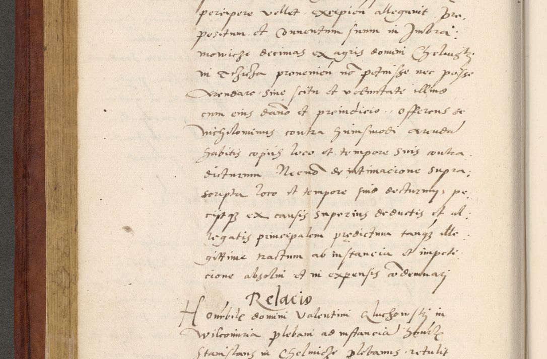 Zdjęcie nr 183 dla obiektu archiwalnego: Acta actorum coram R. D. Petro de Gamratis, archiepiscopo Gnesnensi et episcopo Cracoviensi, Legato nato et Regni Poloniar primate ad a. D. 1544 et 1545 acticatorum - praesidente tunc Suae Rev. Paternitatis curiae cancellario R. D. Bertholomaeo Gantkowski, archidiacono Cracoviensi, Gnesnensi et Posnaniensi canonico.