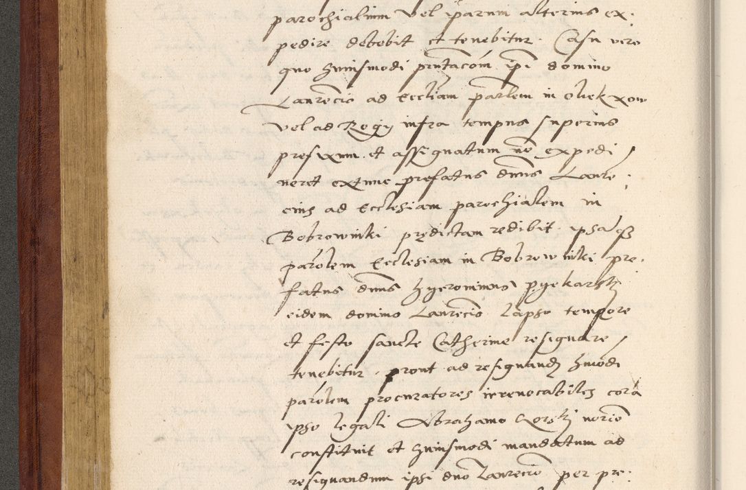 Zdjęcie nr 179 dla obiektu archiwalnego: Acta actorum coram R. D. Petro de Gamratis, archiepiscopo Gnesnensi et episcopo Cracoviensi, Legato nato et Regni Poloniar primate ad a. D. 1544 et 1545 acticatorum - praesidente tunc Suae Rev. Paternitatis curiae cancellario R. D. Bertholomaeo Gantkowski, archidiacono Cracoviensi, Gnesnensi et Posnaniensi canonico.