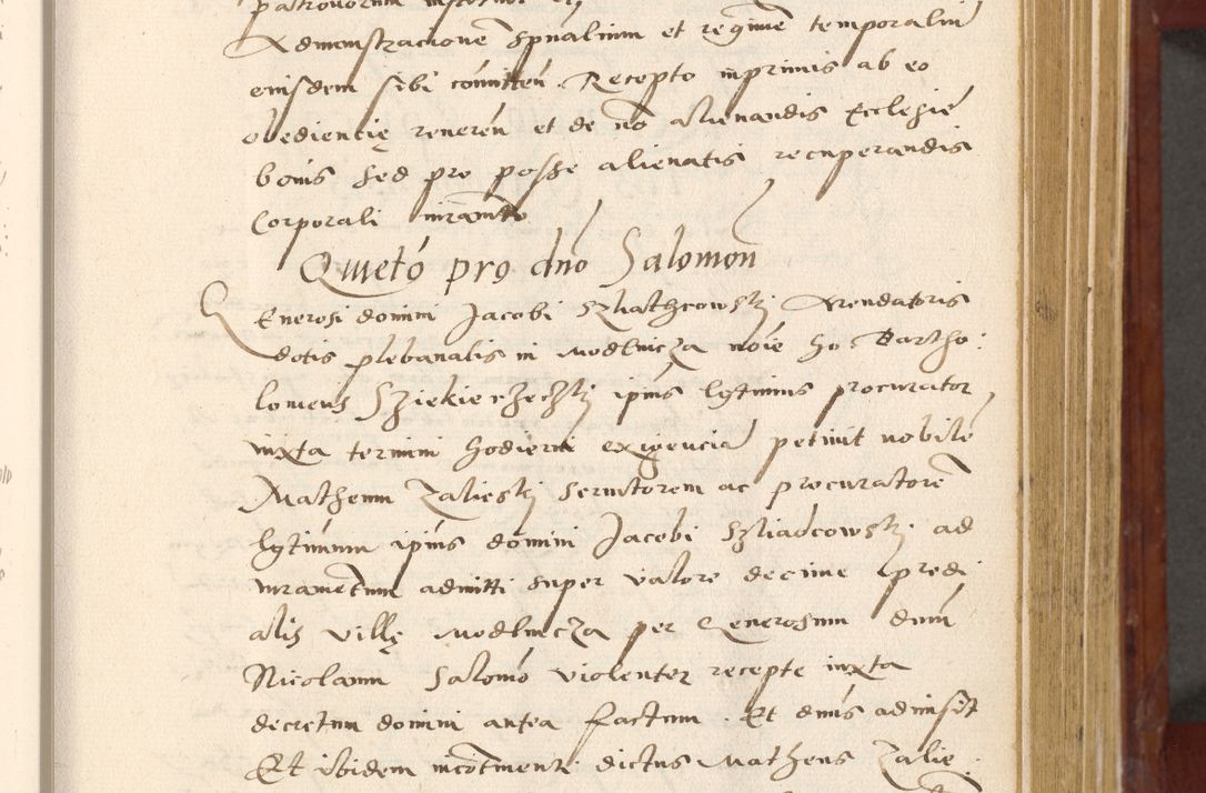 Zdjęcie nr 172 dla obiektu archiwalnego: Acta actorum coram R. D. Petro de Gamratis, archiepiscopo Gnesnensi et episcopo Cracoviensi, Legato nato et Regni Poloniar primate ad a. D. 1544 et 1545 acticatorum - praesidente tunc Suae Rev. Paternitatis curiae cancellario R. D. Bertholomaeo Gantkowski, archidiacono Cracoviensi, Gnesnensi et Posnaniensi canonico.
