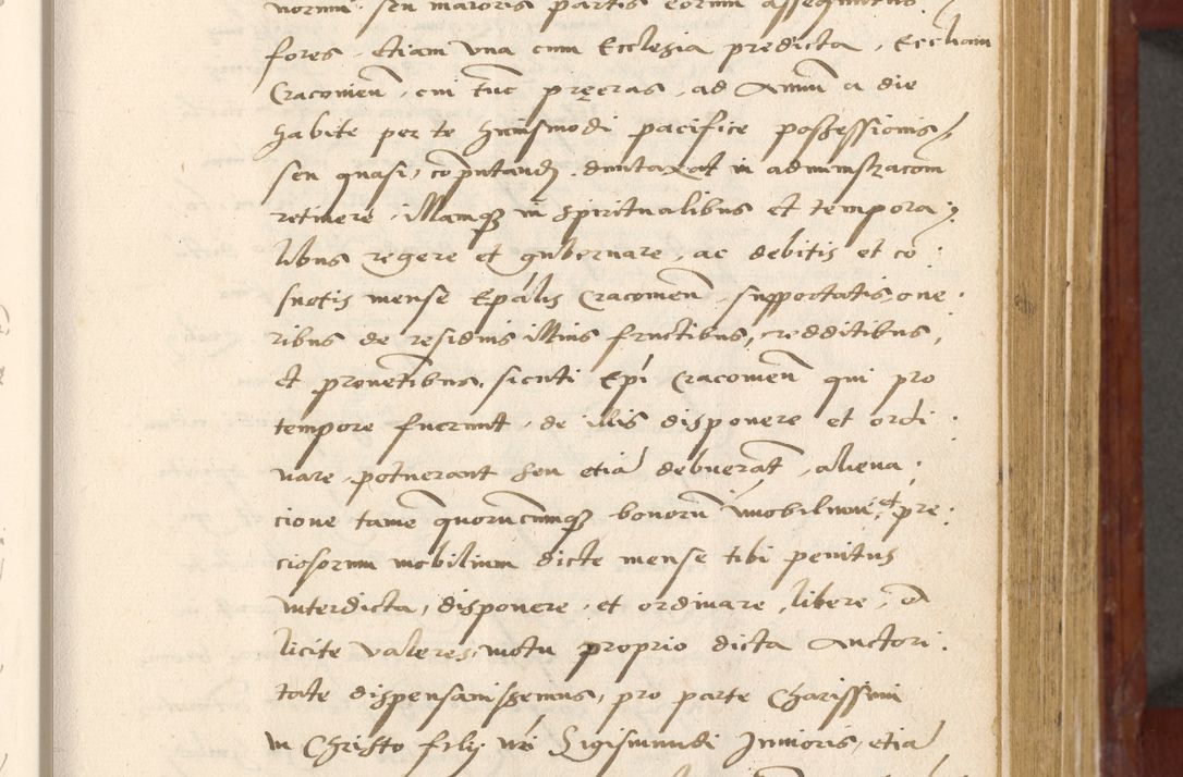 Zdjęcie nr 174 dla obiektu archiwalnego: Acta actorum coram R. D. Petro de Gamratis, archiepiscopo Gnesnensi et episcopo Cracoviensi, Legato nato et Regni Poloniar primate ad a. D. 1544 et 1545 acticatorum - praesidente tunc Suae Rev. Paternitatis curiae cancellario R. D. Bertholomaeo Gantkowski, archidiacono Cracoviensi, Gnesnensi et Posnaniensi canonico.
