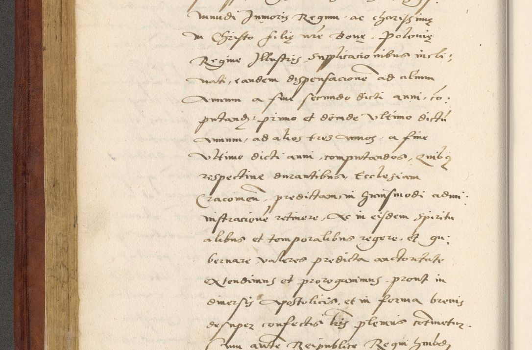 Zdjęcie nr 175 dla obiektu archiwalnego: Acta actorum coram R. D. Petro de Gamratis, archiepiscopo Gnesnensi et episcopo Cracoviensi, Legato nato et Regni Poloniar primate ad a. D. 1544 et 1545 acticatorum - praesidente tunc Suae Rev. Paternitatis curiae cancellario R. D. Bertholomaeo Gantkowski, archidiacono Cracoviensi, Gnesnensi et Posnaniensi canonico.