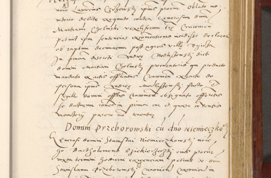 Zdjęcie nr 170 dla obiektu archiwalnego: Acta actorum coram R. D. Petro de Gamratis, archiepiscopo Gnesnensi et episcopo Cracoviensi, Legato nato et Regni Poloniar primate ad a. D. 1544 et 1545 acticatorum - praesidente tunc Suae Rev. Paternitatis curiae cancellario R. D. Bertholomaeo Gantkowski, archidiacono Cracoviensi, Gnesnensi et Posnaniensi canonico.