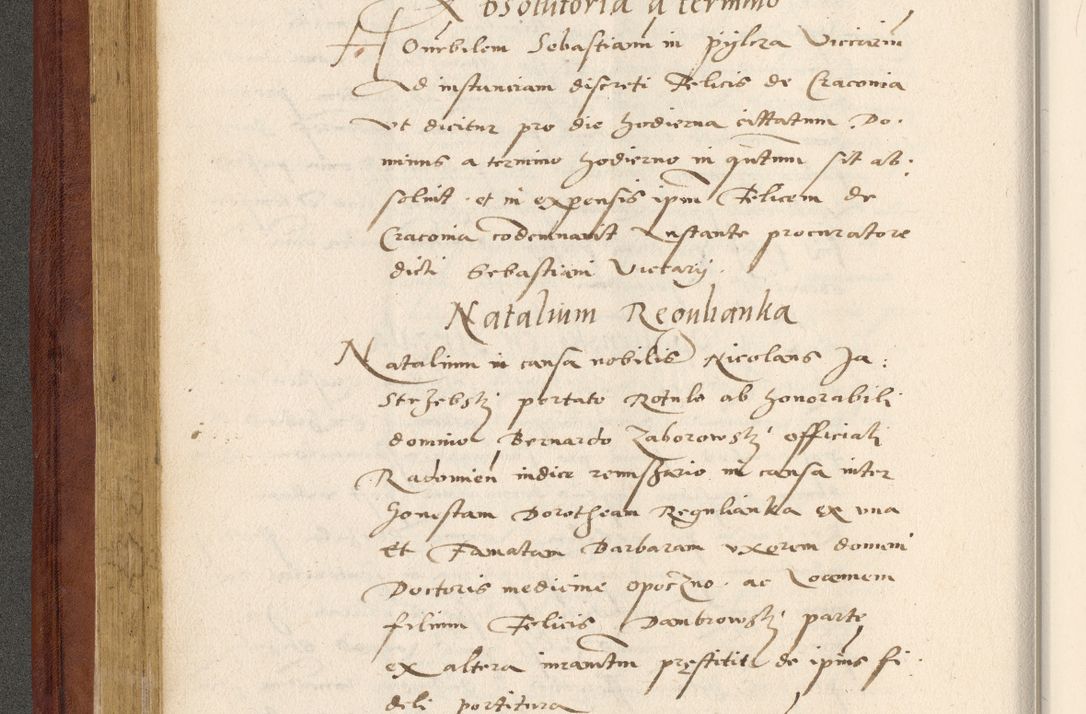 Zdjęcie nr 169 dla obiektu archiwalnego: Acta actorum coram R. D. Petro de Gamratis, archiepiscopo Gnesnensi et episcopo Cracoviensi, Legato nato et Regni Poloniar primate ad a. D. 1544 et 1545 acticatorum - praesidente tunc Suae Rev. Paternitatis curiae cancellario R. D. Bertholomaeo Gantkowski, archidiacono Cracoviensi, Gnesnensi et Posnaniensi canonico.