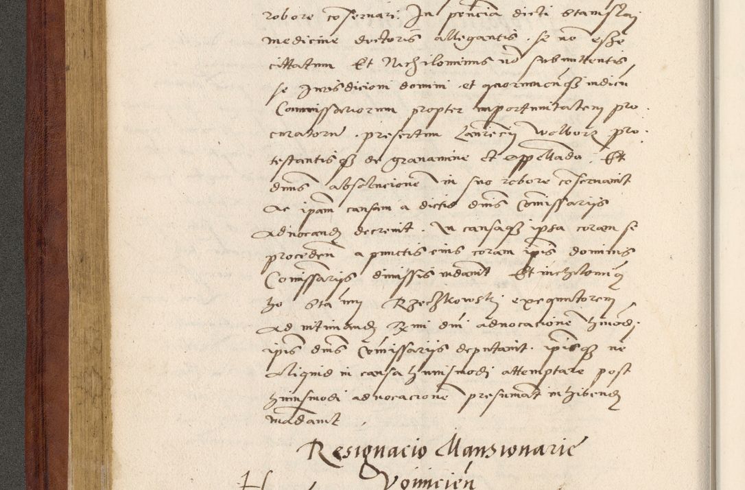 Zdjęcie nr 157 dla obiektu archiwalnego: Acta actorum coram R. D. Petro de Gamratis, archiepiscopo Gnesnensi et episcopo Cracoviensi, Legato nato et Regni Poloniar primate ad a. D. 1544 et 1545 acticatorum - praesidente tunc Suae Rev. Paternitatis curiae cancellario R. D. Bertholomaeo Gantkowski, archidiacono Cracoviensi, Gnesnensi et Posnaniensi canonico.