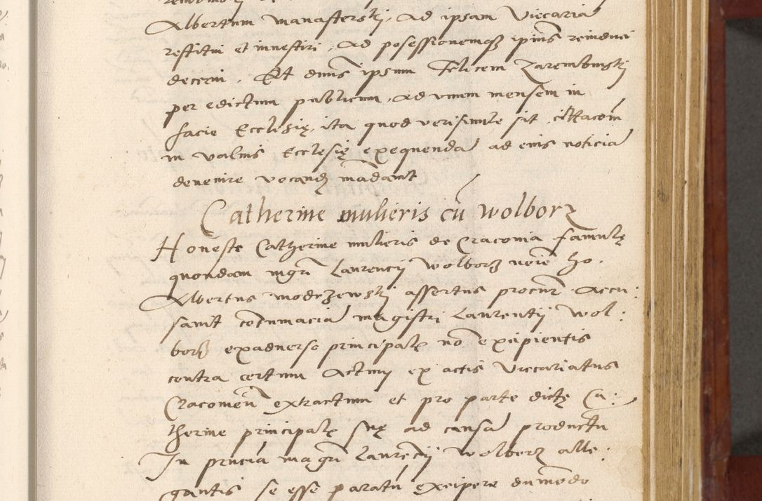 Zdjęcie nr 154 dla obiektu archiwalnego: Acta actorum coram R. D. Petro de Gamratis, archiepiscopo Gnesnensi et episcopo Cracoviensi, Legato nato et Regni Poloniar primate ad a. D. 1544 et 1545 acticatorum - praesidente tunc Suae Rev. Paternitatis curiae cancellario R. D. Bertholomaeo Gantkowski, archidiacono Cracoviensi, Gnesnensi et Posnaniensi canonico.