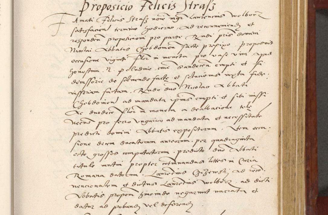 Zdjęcie nr 156 dla obiektu archiwalnego: Acta actorum coram R. D. Petro de Gamratis, archiepiscopo Gnesnensi et episcopo Cracoviensi, Legato nato et Regni Poloniar primate ad a. D. 1544 et 1545 acticatorum - praesidente tunc Suae Rev. Paternitatis curiae cancellario R. D. Bertholomaeo Gantkowski, archidiacono Cracoviensi, Gnesnensi et Posnaniensi canonico.
