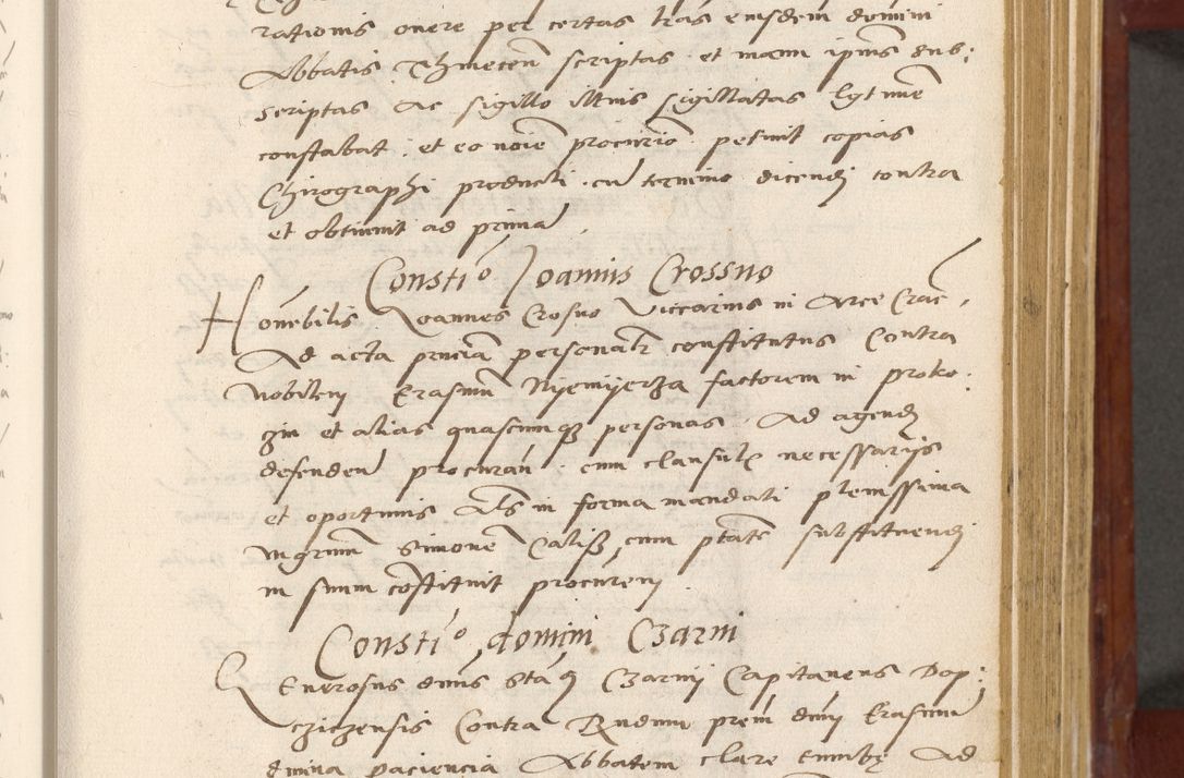 Zdjęcie nr 152 dla obiektu archiwalnego: Acta actorum coram R. D. Petro de Gamratis, archiepiscopo Gnesnensi et episcopo Cracoviensi, Legato nato et Regni Poloniar primate ad a. D. 1544 et 1545 acticatorum - praesidente tunc Suae Rev. Paternitatis curiae cancellario R. D. Bertholomaeo Gantkowski, archidiacono Cracoviensi, Gnesnensi et Posnaniensi canonico.