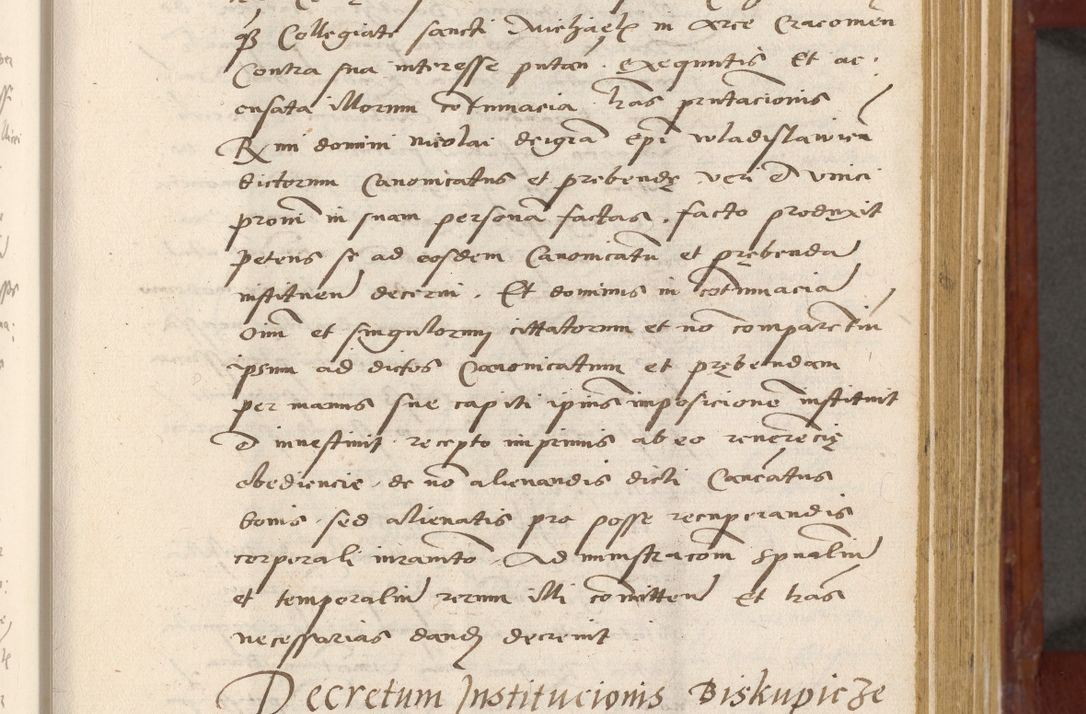 Zdjęcie nr 150 dla obiektu archiwalnego: Acta actorum coram R. D. Petro de Gamratis, archiepiscopo Gnesnensi et episcopo Cracoviensi, Legato nato et Regni Poloniar primate ad a. D. 1544 et 1545 acticatorum - praesidente tunc Suae Rev. Paternitatis curiae cancellario R. D. Bertholomaeo Gantkowski, archidiacono Cracoviensi, Gnesnensi et Posnaniensi canonico.