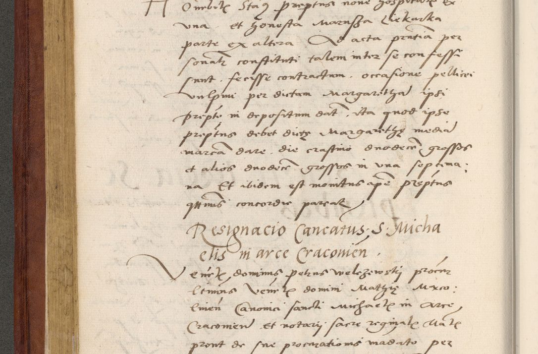 Zdjęcie nr 149 dla obiektu archiwalnego: Acta actorum coram R. D. Petro de Gamratis, archiepiscopo Gnesnensi et episcopo Cracoviensi, Legato nato et Regni Poloniar primate ad a. D. 1544 et 1545 acticatorum - praesidente tunc Suae Rev. Paternitatis curiae cancellario R. D. Bertholomaeo Gantkowski, archidiacono Cracoviensi, Gnesnensi et Posnaniensi canonico.