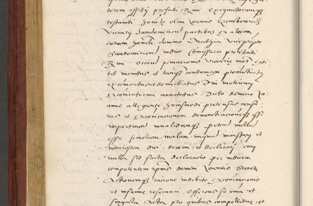 Zdjęcie nr 145 dla obiektu archiwalnego: Acta actorum coram R. D. Petro de Gamratis, archiepiscopo Gnesnensi et episcopo Cracoviensi, Legato nato et Regni Poloniar primate ad a. D. 1544 et 1545 acticatorum - praesidente tunc Suae Rev. Paternitatis curiae cancellario R. D. Bertholomaeo Gantkowski, archidiacono Cracoviensi, Gnesnensi et Posnaniensi canonico.