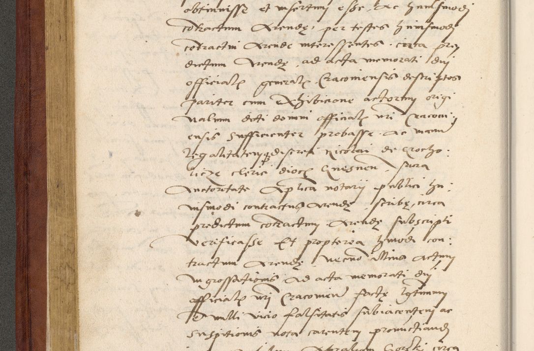 Zdjęcie nr 141 dla obiektu archiwalnego: Acta actorum coram R. D. Petro de Gamratis, archiepiscopo Gnesnensi et episcopo Cracoviensi, Legato nato et Regni Poloniar primate ad a. D. 1544 et 1545 acticatorum - praesidente tunc Suae Rev. Paternitatis curiae cancellario R. D. Bertholomaeo Gantkowski, archidiacono Cracoviensi, Gnesnensi et Posnaniensi canonico.
