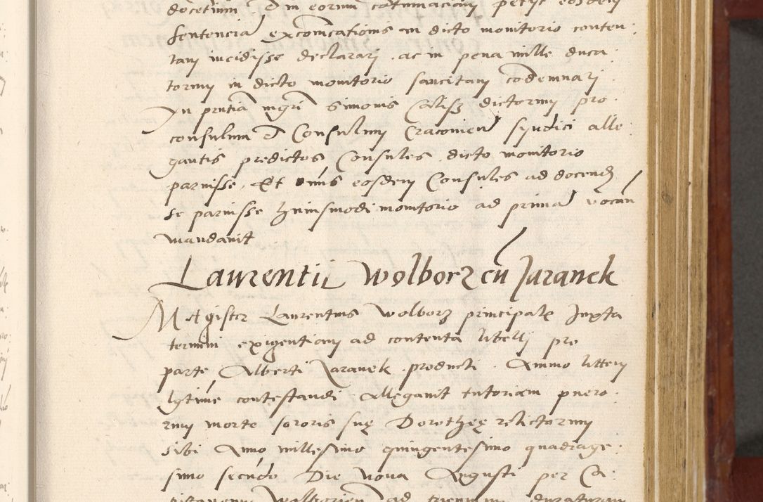 Zdjęcie nr 138 dla obiektu archiwalnego: Acta actorum coram R. D. Petro de Gamratis, archiepiscopo Gnesnensi et episcopo Cracoviensi, Legato nato et Regni Poloniar primate ad a. D. 1544 et 1545 acticatorum - praesidente tunc Suae Rev. Paternitatis curiae cancellario R. D. Bertholomaeo Gantkowski, archidiacono Cracoviensi, Gnesnensi et Posnaniensi canonico.