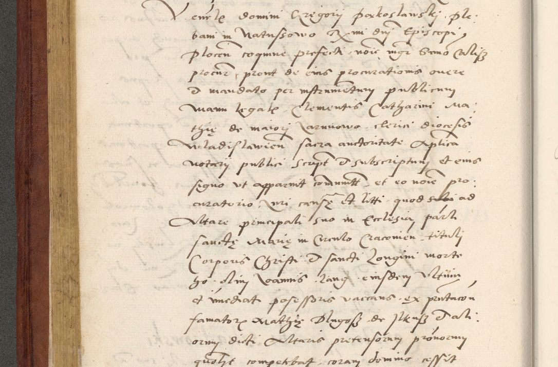 Zdjęcie nr 135 dla obiektu archiwalnego: Acta actorum coram R. D. Petro de Gamratis, archiepiscopo Gnesnensi et episcopo Cracoviensi, Legato nato et Regni Poloniar primate ad a. D. 1544 et 1545 acticatorum - praesidente tunc Suae Rev. Paternitatis curiae cancellario R. D. Bertholomaeo Gantkowski, archidiacono Cracoviensi, Gnesnensi et Posnaniensi canonico.