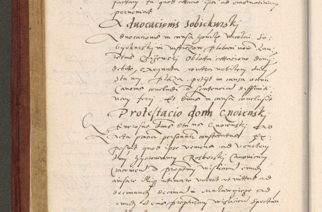 Zdjęcie nr 129 dla obiektu archiwalnego: Acta actorum coram R. D. Petro de Gamratis, archiepiscopo Gnesnensi et episcopo Cracoviensi, Legato nato et Regni Poloniar primate ad a. D. 1544 et 1545 acticatorum - praesidente tunc Suae Rev. Paternitatis curiae cancellario R. D. Bertholomaeo Gantkowski, archidiacono Cracoviensi, Gnesnensi et Posnaniensi canonico.