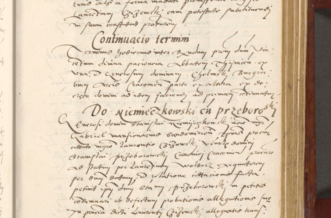 Zdjęcie nr 124 dla obiektu archiwalnego: Acta actorum coram R. D. Petro de Gamratis, archiepiscopo Gnesnensi et episcopo Cracoviensi, Legato nato et Regni Poloniar primate ad a. D. 1544 et 1545 acticatorum - praesidente tunc Suae Rev. Paternitatis curiae cancellario R. D. Bertholomaeo Gantkowski, archidiacono Cracoviensi, Gnesnensi et Posnaniensi canonico.