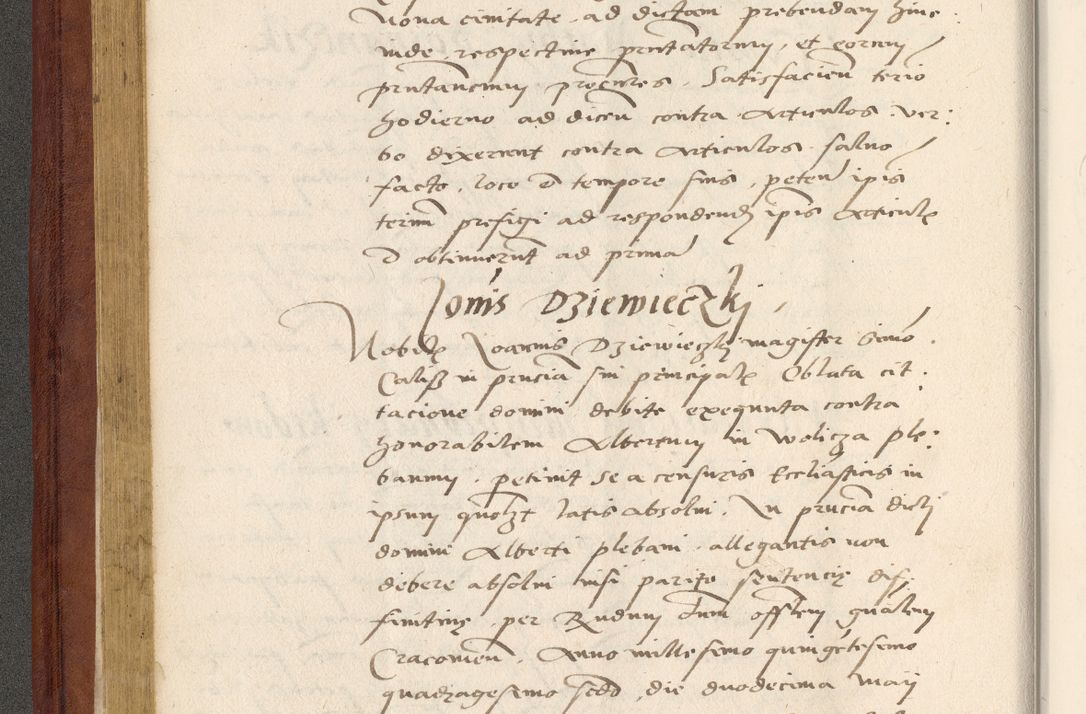 Zdjęcie nr 123 dla obiektu archiwalnego: Acta actorum coram R. D. Petro de Gamratis, archiepiscopo Gnesnensi et episcopo Cracoviensi, Legato nato et Regni Poloniar primate ad a. D. 1544 et 1545 acticatorum - praesidente tunc Suae Rev. Paternitatis curiae cancellario R. D. Bertholomaeo Gantkowski, archidiacono Cracoviensi, Gnesnensi et Posnaniensi canonico.