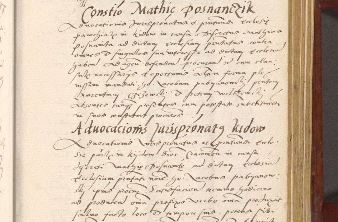 Zdjęcie nr 122 dla obiektu archiwalnego: Acta actorum coram R. D. Petro de Gamratis, archiepiscopo Gnesnensi et episcopo Cracoviensi, Legato nato et Regni Poloniar primate ad a. D. 1544 et 1545 acticatorum - praesidente tunc Suae Rev. Paternitatis curiae cancellario R. D. Bertholomaeo Gantkowski, archidiacono Cracoviensi, Gnesnensi et Posnaniensi canonico.