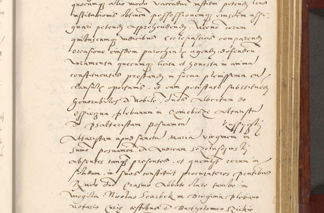 Zdjęcie nr 118 dla obiektu archiwalnego: Acta actorum coram R. D. Petro de Gamratis, archiepiscopo Gnesnensi et episcopo Cracoviensi, Legato nato et Regni Poloniar primate ad a. D. 1544 et 1545 acticatorum - praesidente tunc Suae Rev. Paternitatis curiae cancellario R. D. Bertholomaeo Gantkowski, archidiacono Cracoviensi, Gnesnensi et Posnaniensi canonico.