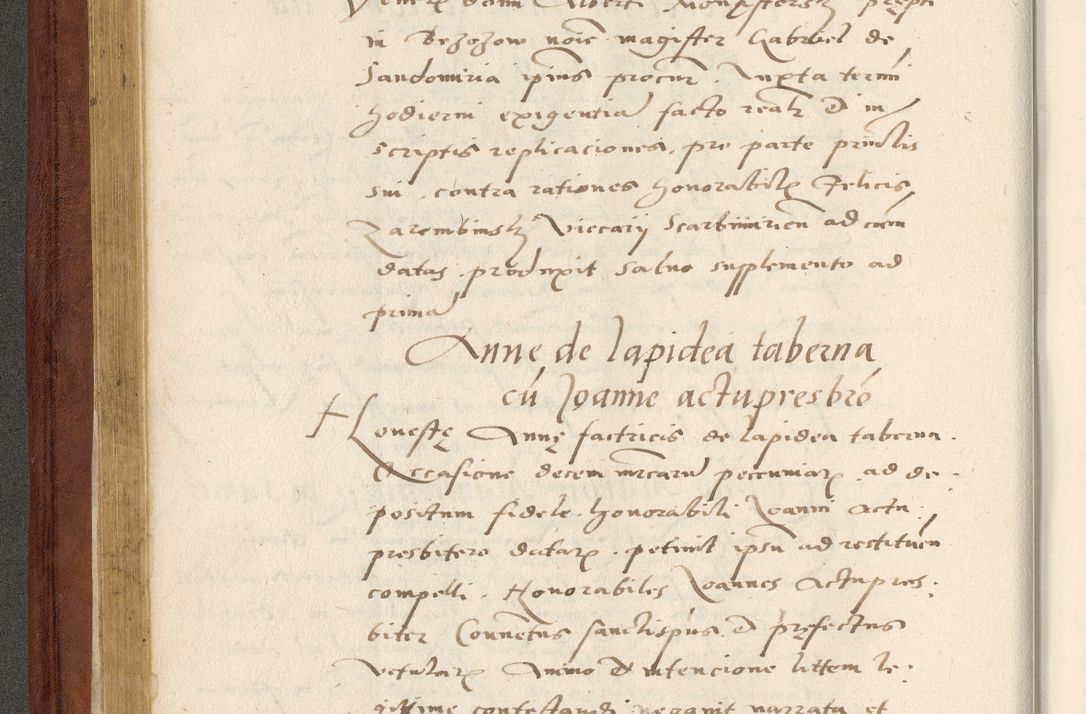 Zdjęcie nr 109 dla obiektu archiwalnego: Acta actorum coram R. D. Petro de Gamratis, archiepiscopo Gnesnensi et episcopo Cracoviensi, Legato nato et Regni Poloniar primate ad a. D. 1544 et 1545 acticatorum - praesidente tunc Suae Rev. Paternitatis curiae cancellario R. D. Bertholomaeo Gantkowski, archidiacono Cracoviensi, Gnesnensi et Posnaniensi canonico.
