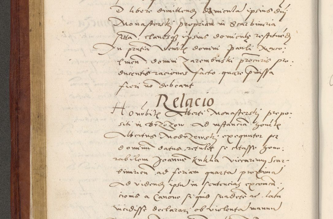 Zdjęcie nr 101 dla obiektu archiwalnego: Acta actorum coram R. D. Petro de Gamratis, archiepiscopo Gnesnensi et episcopo Cracoviensi, Legato nato et Regni Poloniar primate ad a. D. 1544 et 1545 acticatorum - praesidente tunc Suae Rev. Paternitatis curiae cancellario R. D. Bertholomaeo Gantkowski, archidiacono Cracoviensi, Gnesnensi et Posnaniensi canonico.