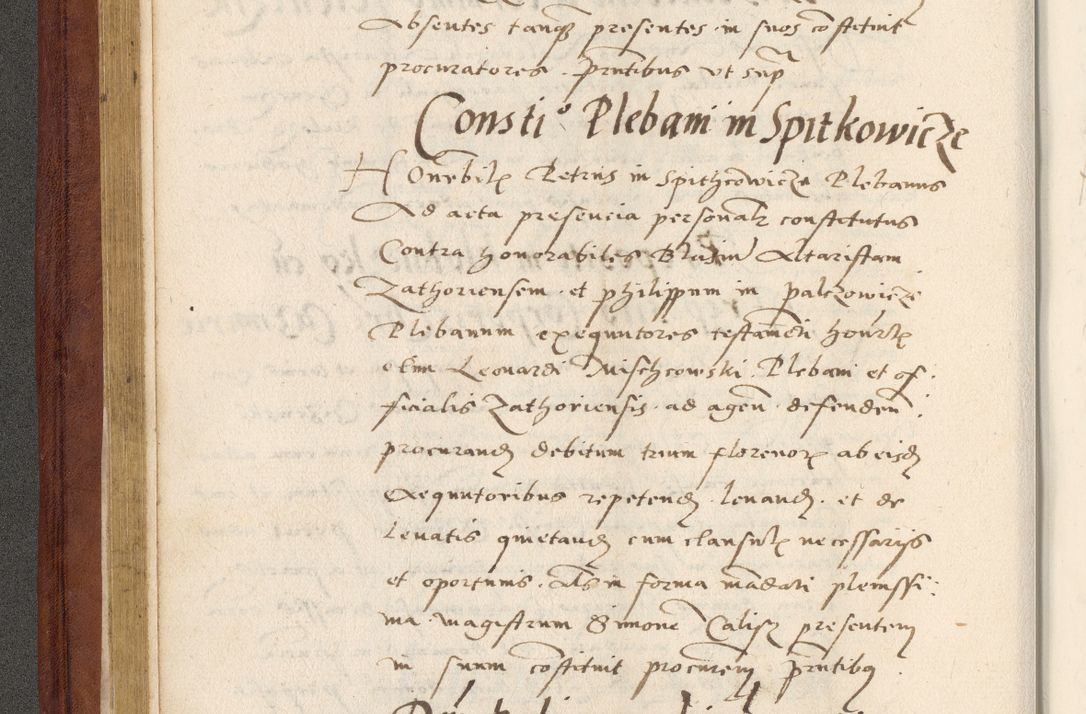 Zdjęcie nr 93 dla obiektu archiwalnego: Acta actorum coram R. D. Petro de Gamratis, archiepiscopo Gnesnensi et episcopo Cracoviensi, Legato nato et Regni Poloniar primate ad a. D. 1544 et 1545 acticatorum - praesidente tunc Suae Rev. Paternitatis curiae cancellario R. D. Bertholomaeo Gantkowski, archidiacono Cracoviensi, Gnesnensi et Posnaniensi canonico.