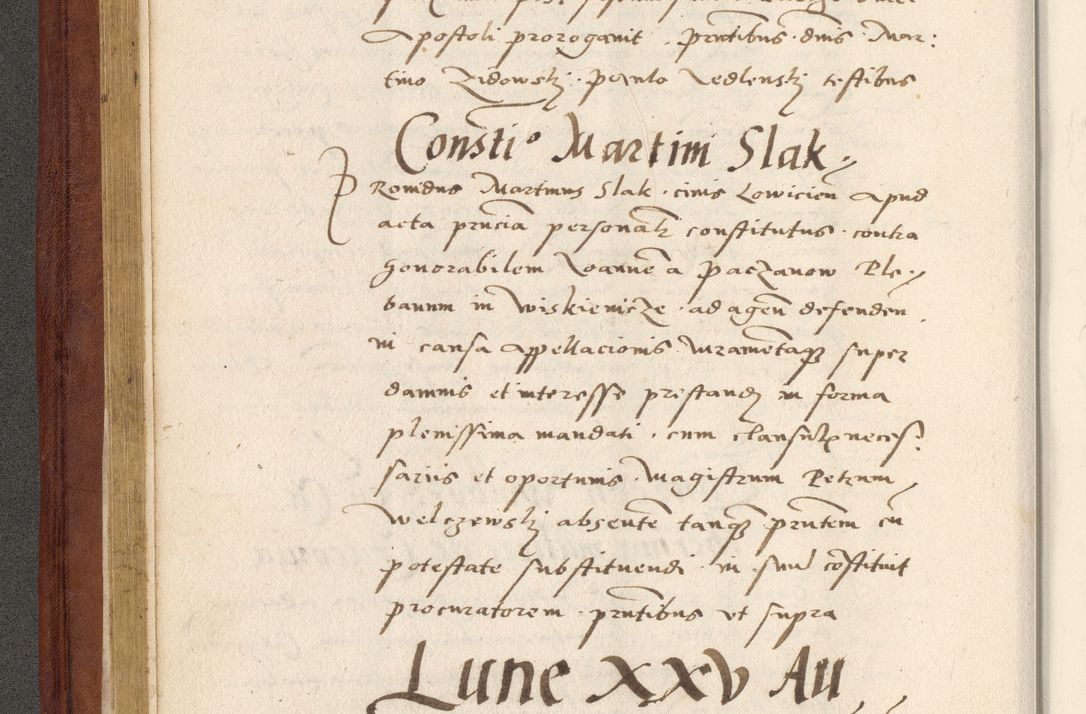 Zdjęcie nr 91 dla obiektu archiwalnego: Acta actorum coram R. D. Petro de Gamratis, archiepiscopo Gnesnensi et episcopo Cracoviensi, Legato nato et Regni Poloniar primate ad a. D. 1544 et 1545 acticatorum - praesidente tunc Suae Rev. Paternitatis curiae cancellario R. D. Bertholomaeo Gantkowski, archidiacono Cracoviensi, Gnesnensi et Posnaniensi canonico.