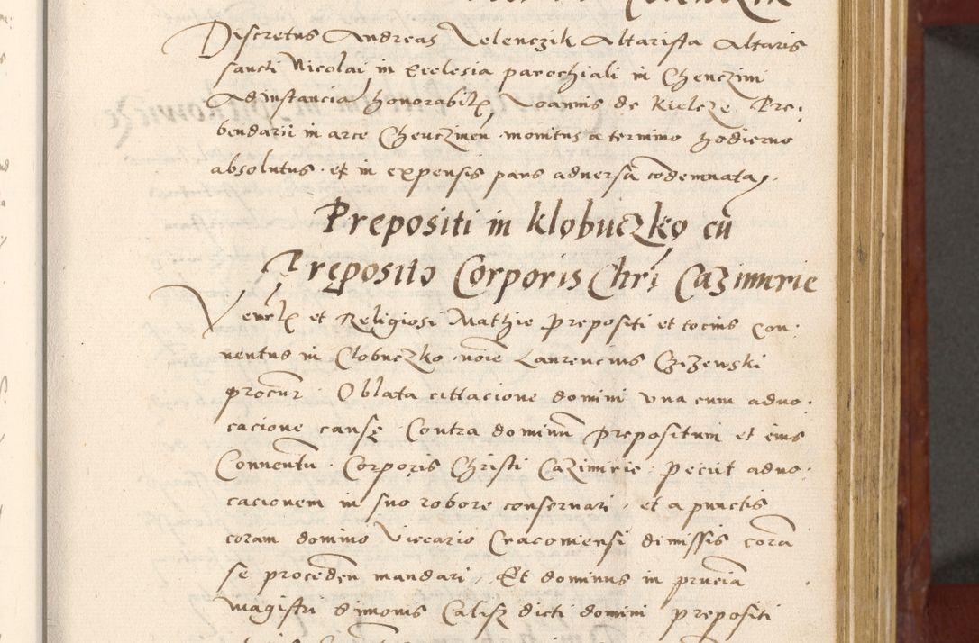 Zdjęcie nr 92 dla obiektu archiwalnego: Acta actorum coram R. D. Petro de Gamratis, archiepiscopo Gnesnensi et episcopo Cracoviensi, Legato nato et Regni Poloniar primate ad a. D. 1544 et 1545 acticatorum - praesidente tunc Suae Rev. Paternitatis curiae cancellario R. D. Bertholomaeo Gantkowski, archidiacono Cracoviensi, Gnesnensi et Posnaniensi canonico.