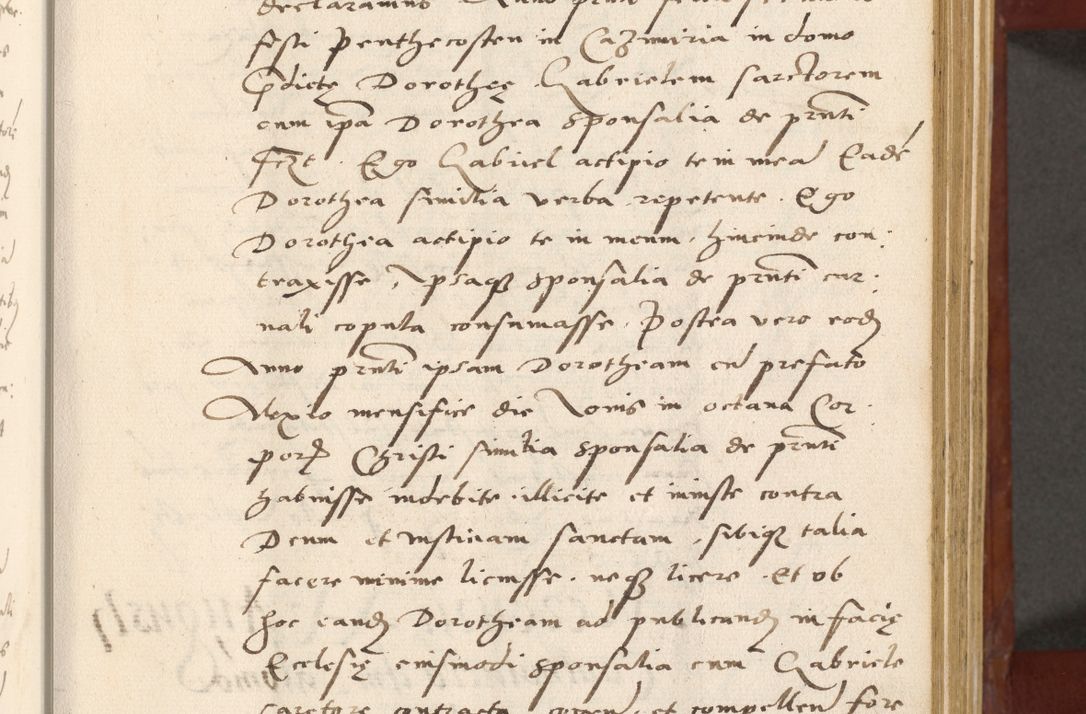 Zdjęcie nr 78 dla obiektu archiwalnego: Acta actorum coram R. D. Petro de Gamratis, archiepiscopo Gnesnensi et episcopo Cracoviensi, Legato nato et Regni Poloniar primate ad a. D. 1544 et 1545 acticatorum - praesidente tunc Suae Rev. Paternitatis curiae cancellario R. D. Bertholomaeo Gantkowski, archidiacono Cracoviensi, Gnesnensi et Posnaniensi canonico.