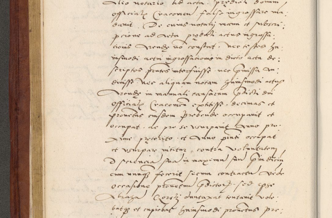 Zdjęcie nr 81 dla obiektu archiwalnego: Acta actorum coram R. D. Petro de Gamratis, archiepiscopo Gnesnensi et episcopo Cracoviensi, Legato nato et Regni Poloniar primate ad a. D. 1544 et 1545 acticatorum - praesidente tunc Suae Rev. Paternitatis curiae cancellario R. D. Bertholomaeo Gantkowski, archidiacono Cracoviensi, Gnesnensi et Posnaniensi canonico.
