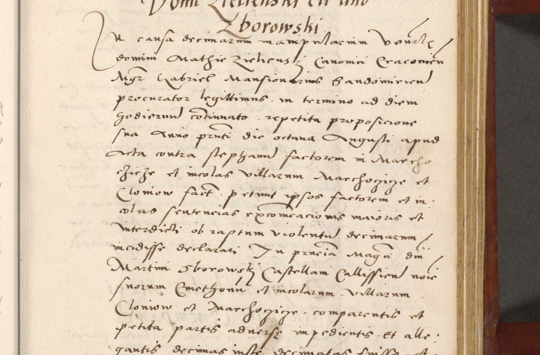 Zdjęcie nr 72 dla obiektu archiwalnego: Acta actorum coram R. D. Petro de Gamratis, archiepiscopo Gnesnensi et episcopo Cracoviensi, Legato nato et Regni Poloniar primate ad a. D. 1544 et 1545 acticatorum - praesidente tunc Suae Rev. Paternitatis curiae cancellario R. D. Bertholomaeo Gantkowski, archidiacono Cracoviensi, Gnesnensi et Posnaniensi canonico.