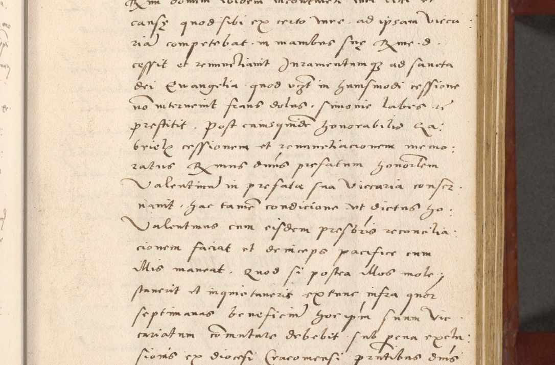 Zdjęcie nr 76 dla obiektu archiwalnego: Acta actorum coram R. D. Petro de Gamratis, archiepiscopo Gnesnensi et episcopo Cracoviensi, Legato nato et Regni Poloniar primate ad a. D. 1544 et 1545 acticatorum - praesidente tunc Suae Rev. Paternitatis curiae cancellario R. D. Bertholomaeo Gantkowski, archidiacono Cracoviensi, Gnesnensi et Posnaniensi canonico.