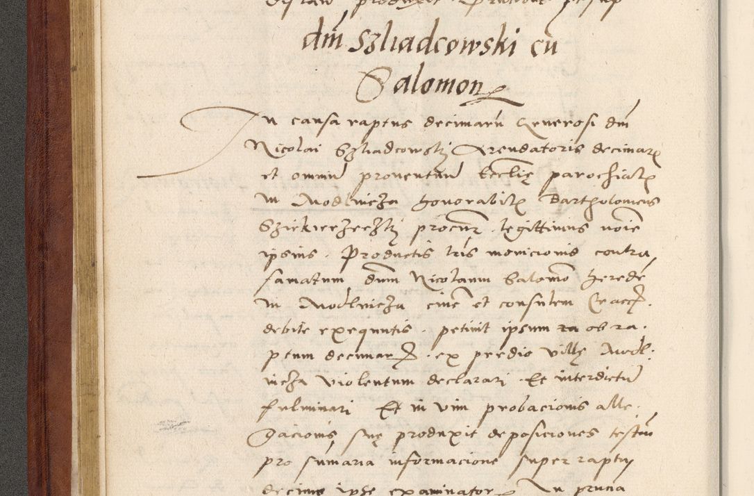 Zdjęcie nr 71 dla obiektu archiwalnego: Acta actorum coram R. D. Petro de Gamratis, archiepiscopo Gnesnensi et episcopo Cracoviensi, Legato nato et Regni Poloniar primate ad a. D. 1544 et 1545 acticatorum - praesidente tunc Suae Rev. Paternitatis curiae cancellario R. D. Bertholomaeo Gantkowski, archidiacono Cracoviensi, Gnesnensi et Posnaniensi canonico.