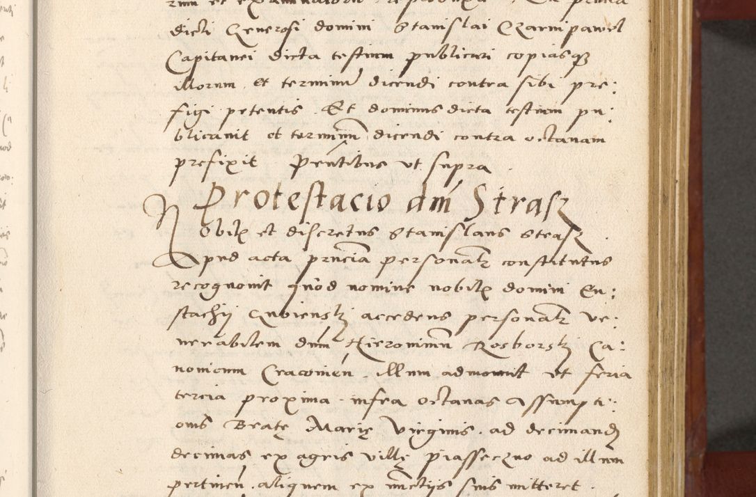 Zdjęcie nr 74 dla obiektu archiwalnego: Acta actorum coram R. D. Petro de Gamratis, archiepiscopo Gnesnensi et episcopo Cracoviensi, Legato nato et Regni Poloniar primate ad a. D. 1544 et 1545 acticatorum - praesidente tunc Suae Rev. Paternitatis curiae cancellario R. D. Bertholomaeo Gantkowski, archidiacono Cracoviensi, Gnesnensi et Posnaniensi canonico.