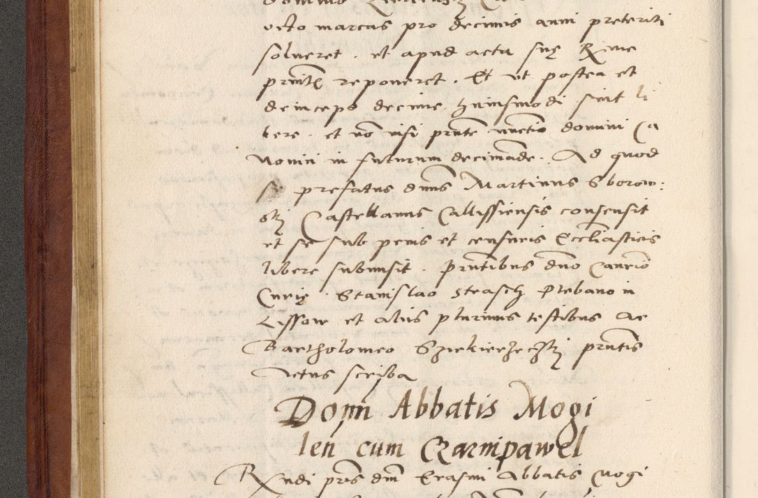 Zdjęcie nr 73 dla obiektu archiwalnego: Acta actorum coram R. D. Petro de Gamratis, archiepiscopo Gnesnensi et episcopo Cracoviensi, Legato nato et Regni Poloniar primate ad a. D. 1544 et 1545 acticatorum - praesidente tunc Suae Rev. Paternitatis curiae cancellario R. D. Bertholomaeo Gantkowski, archidiacono Cracoviensi, Gnesnensi et Posnaniensi canonico.