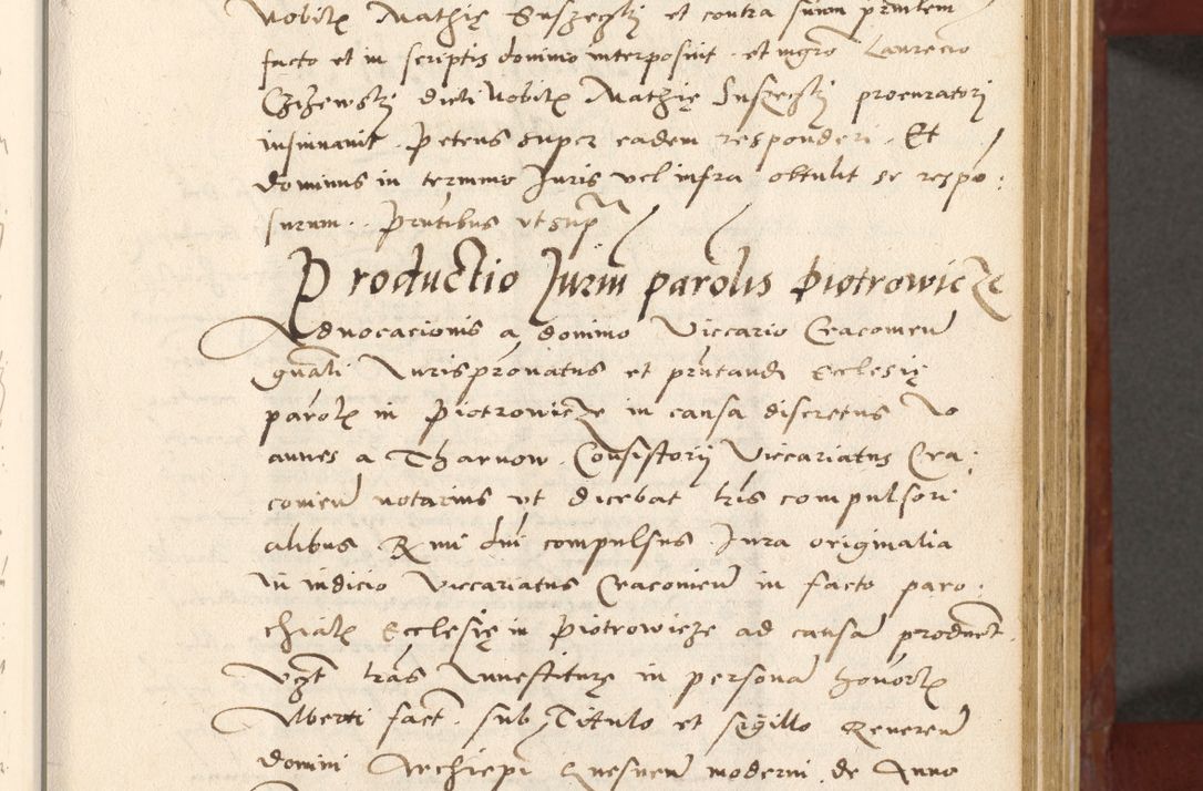 Zdjęcie nr 70 dla obiektu archiwalnego: Acta actorum coram R. D. Petro de Gamratis, archiepiscopo Gnesnensi et episcopo Cracoviensi, Legato nato et Regni Poloniar primate ad a. D. 1544 et 1545 acticatorum - praesidente tunc Suae Rev. Paternitatis curiae cancellario R. D. Bertholomaeo Gantkowski, archidiacono Cracoviensi, Gnesnensi et Posnaniensi canonico.