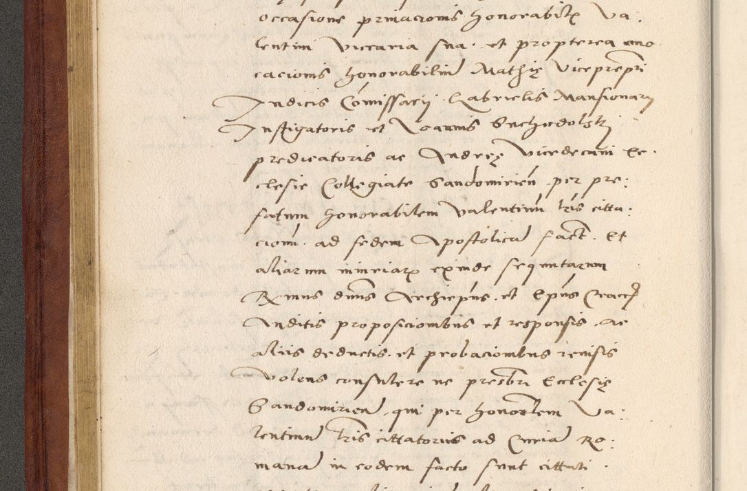 Zdjęcie nr 75 dla obiektu archiwalnego: Acta actorum coram R. D. Petro de Gamratis, archiepiscopo Gnesnensi et episcopo Cracoviensi, Legato nato et Regni Poloniar primate ad a. D. 1544 et 1545 acticatorum - praesidente tunc Suae Rev. Paternitatis curiae cancellario R. D. Bertholomaeo Gantkowski, archidiacono Cracoviensi, Gnesnensi et Posnaniensi canonico.