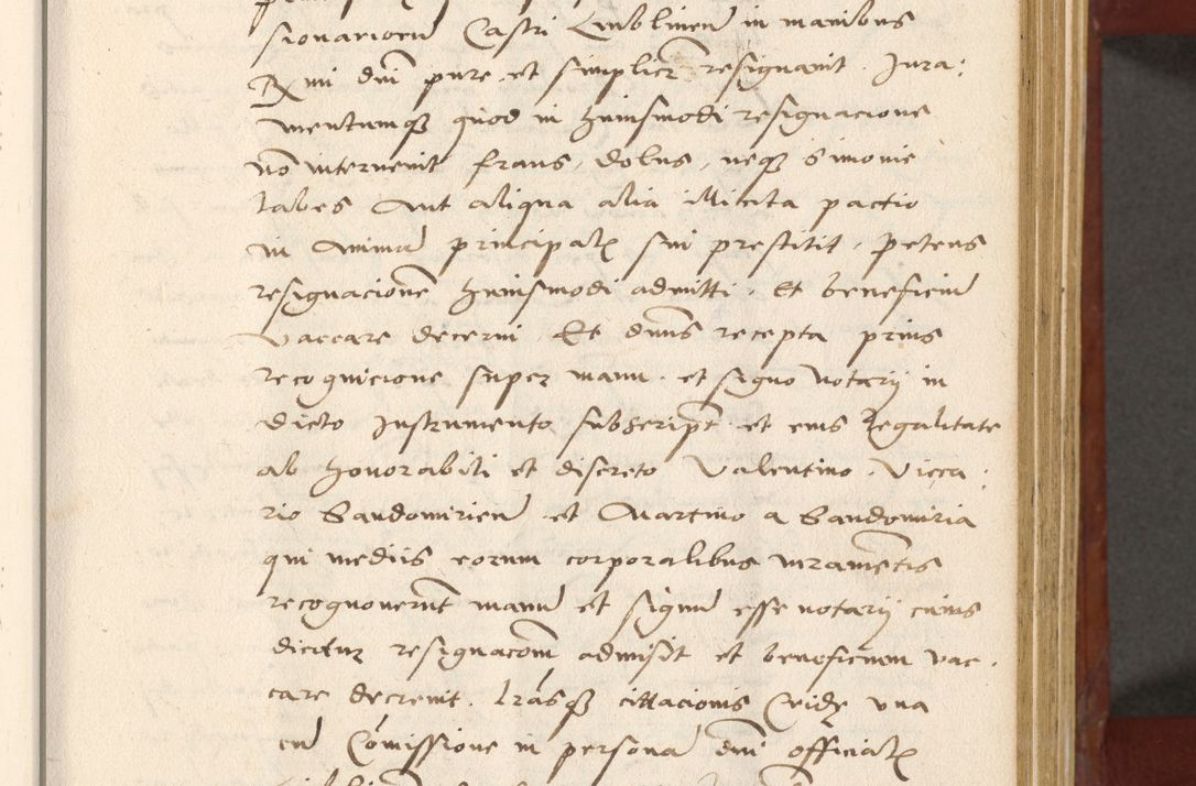 Zdjęcie nr 66 dla obiektu archiwalnego: Acta actorum coram R. D. Petro de Gamratis, archiepiscopo Gnesnensi et episcopo Cracoviensi, Legato nato et Regni Poloniar primate ad a. D. 1544 et 1545 acticatorum - praesidente tunc Suae Rev. Paternitatis curiae cancellario R. D. Bertholomaeo Gantkowski, archidiacono Cracoviensi, Gnesnensi et Posnaniensi canonico.