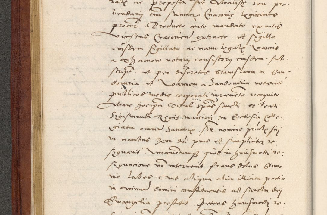 Zdjęcie nr 67 dla obiektu archiwalnego: Acta actorum coram R. D. Petro de Gamratis, archiepiscopo Gnesnensi et episcopo Cracoviensi, Legato nato et Regni Poloniar primate ad a. D. 1544 et 1545 acticatorum - praesidente tunc Suae Rev. Paternitatis curiae cancellario R. D. Bertholomaeo Gantkowski, archidiacono Cracoviensi, Gnesnensi et Posnaniensi canonico.