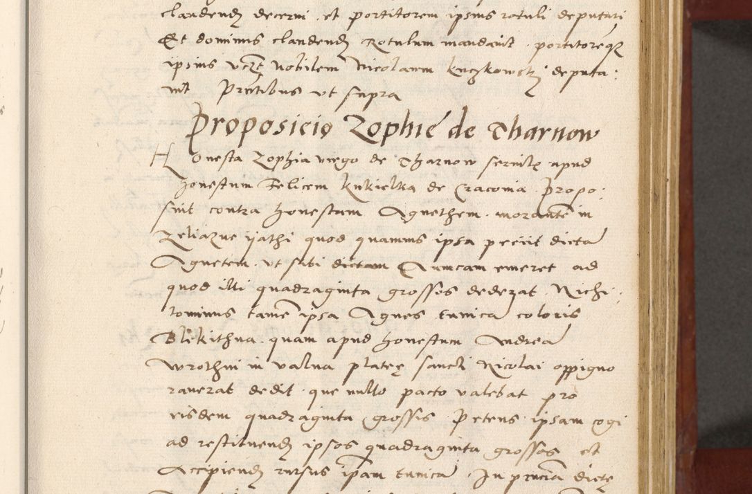 Zdjęcie nr 62 dla obiektu archiwalnego: Acta actorum coram R. D. Petro de Gamratis, archiepiscopo Gnesnensi et episcopo Cracoviensi, Legato nato et Regni Poloniar primate ad a. D. 1544 et 1545 acticatorum - praesidente tunc Suae Rev. Paternitatis curiae cancellario R. D. Bertholomaeo Gantkowski, archidiacono Cracoviensi, Gnesnensi et Posnaniensi canonico.