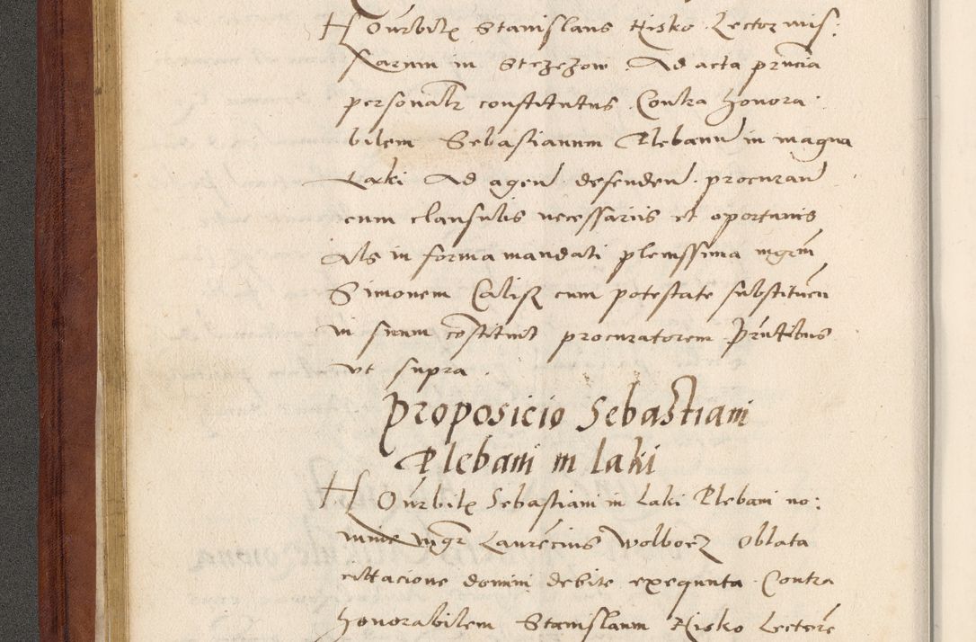 Zdjęcie nr 59 dla obiektu archiwalnego: Acta actorum coram R. D. Petro de Gamratis, archiepiscopo Gnesnensi et episcopo Cracoviensi, Legato nato et Regni Poloniar primate ad a. D. 1544 et 1545 acticatorum - praesidente tunc Suae Rev. Paternitatis curiae cancellario R. D. Bertholomaeo Gantkowski, archidiacono Cracoviensi, Gnesnensi et Posnaniensi canonico.